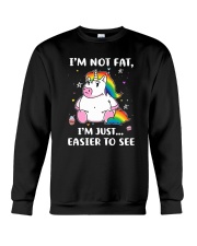Unicorn not fat 0811 Crewneck Sweatshirt thumbnail