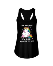 Unicorn not fat 0811 Ladies Flowy Tank thumbnail