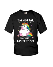 Unicorn not fat 0811 Youth T-Shirt thumbnail
