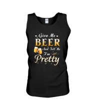 Beer Pretty Unisex Tank thumbnail