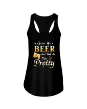 Beer Pretty Ladies Flowy Tank thumbnail