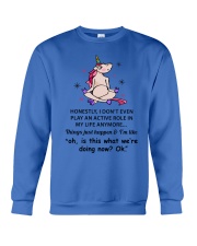 Unicorn active role 2111 Crewneck Sweatshirt thumbnail