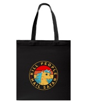 Unicorn Hail satan Tote Bag thumbnail