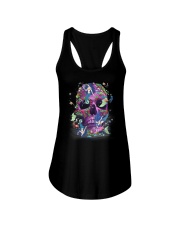 Skull Mermaid Ladies Flowy Tank thumbnail