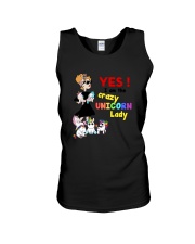 Crazy unicorn lady 1809 Unisex Tank thumbnail