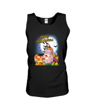 Unicorn Happy Halloween Unisex Tank thumbnail