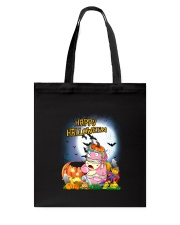 Unicorn Happy Halloween Tote Bag thumbnail