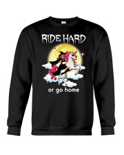 Unicorn and Witch Crewneck Sweatshirt thumbnail
