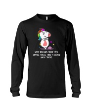Unicorn Rolling eyes 1311 Long Sleeve Tee thumbnail