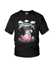 Flamingo Unicorn Youth T-Shirt thumbnail