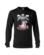 Flamingo Unicorn Long Sleeve Tee thumbnail
