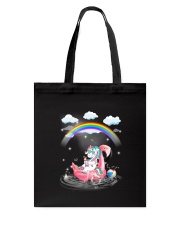 Flamingo Unicorn Tote Bag thumbnail