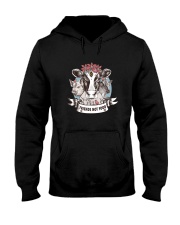 Vegan - Friends not food Hooded Sweatshirt thumbnail