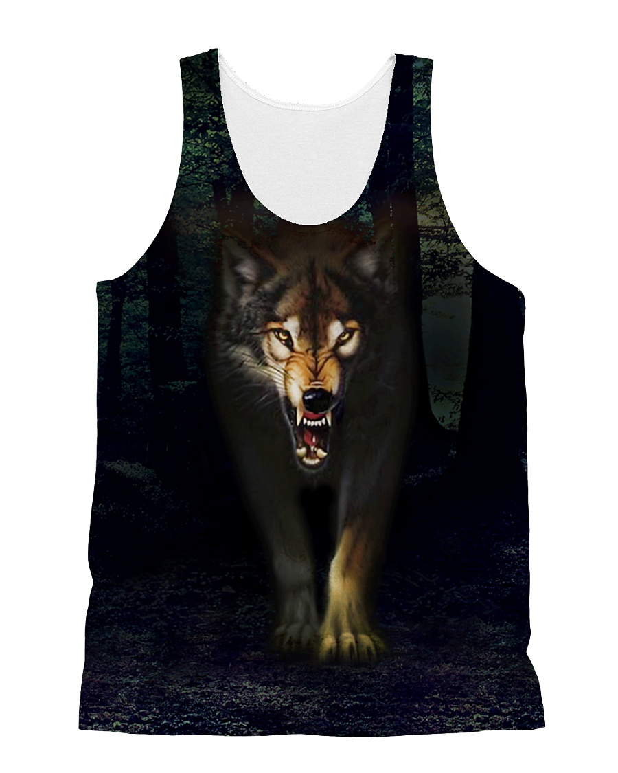 Wolf Walk 1806 All-over Unisex Tank