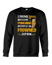 Apollo Beer Punching Crewneck Sweatshirt thumbnail
