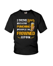 Apollo Beer Punching Youth T-Shirt thumbnail