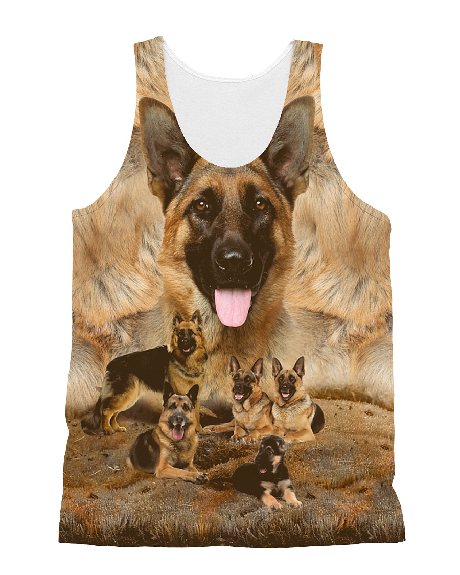 German Shepherd Great 1506 All-over Unisex Tank