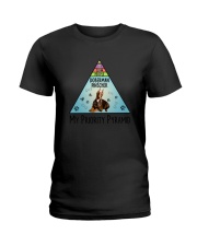 Doberman Pinscher Pyramid 1806 Ladies T-Shirt thumbnail