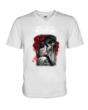 Skull - Do not fix me 2106L V-Neck T-Shirt thumbnail
