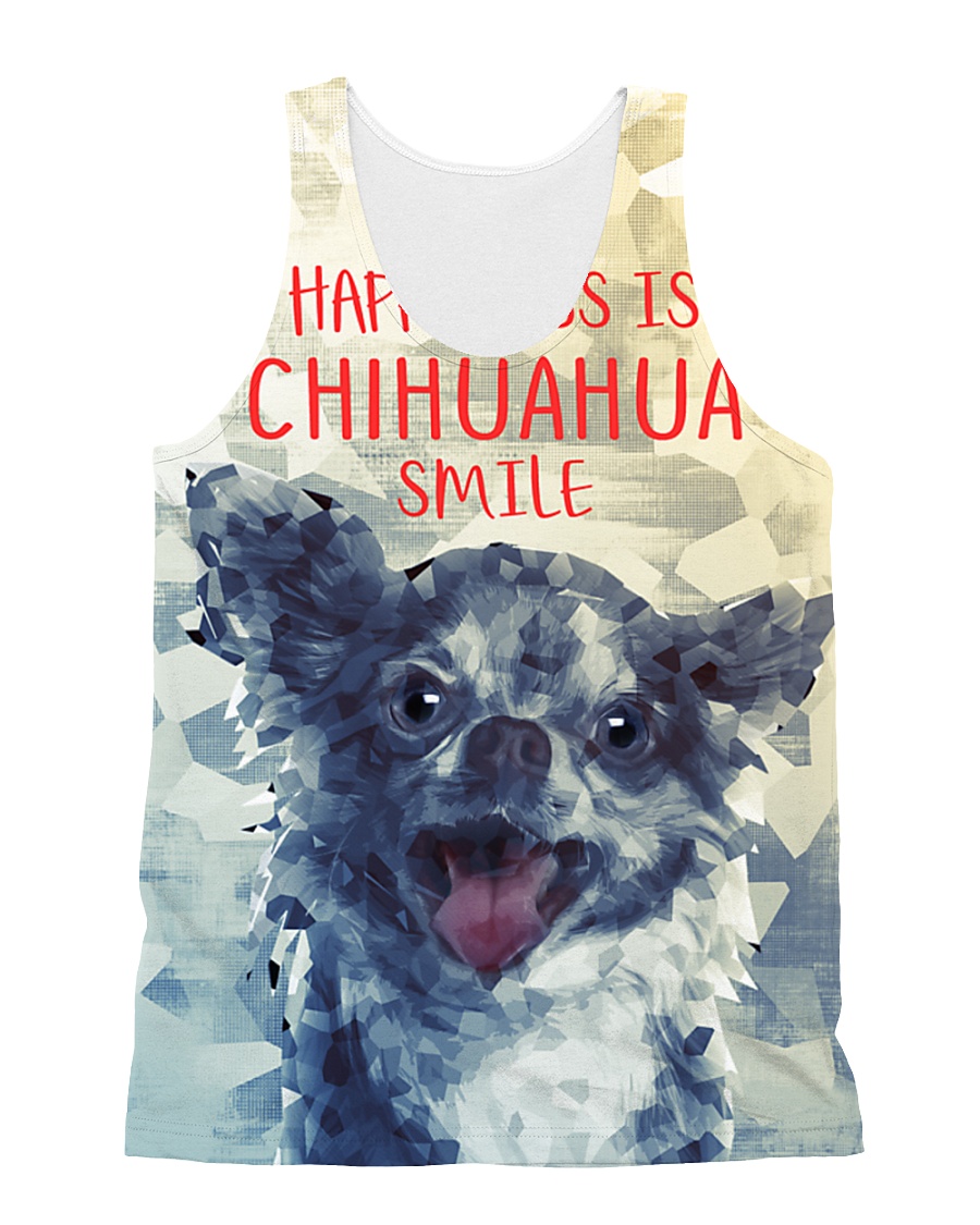 Chihuahua Smile 1506 All-over Unisex Tank