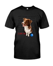 Border Collie - I love you 2006P Classic T-Shirt thumbnail