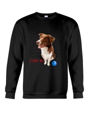 Border Collie - I love you 2006P Crewneck Sweatshirt thumbnail