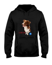 Border Collie - I love you 2006P Hooded Sweatshirt thumbnail