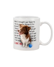 Border Collie - I love you 2006P Mug front