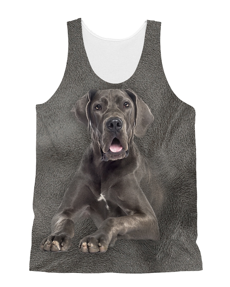 Great Dane Full Shirt All-over Unisex Tank