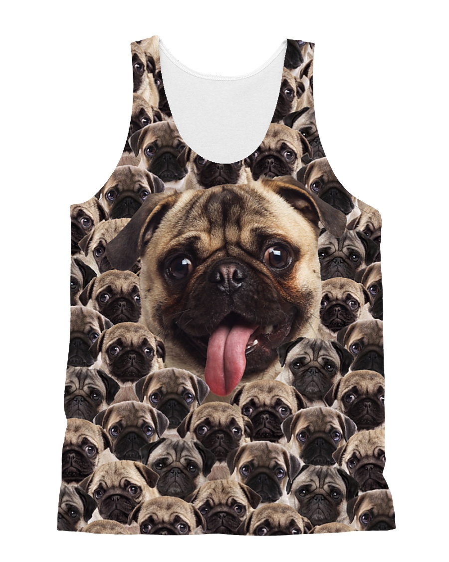 Pug Amazing All-over Unisex Tank