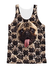Pug Amazing All-over Unisex Tank front