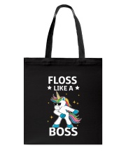 Unicorn Floss Boss Tote Bag thumbnail