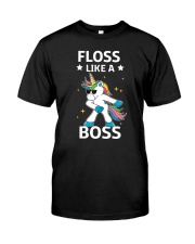 Unicorn Floss Boss Classic T-Shirt front
