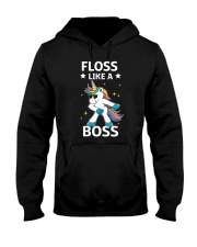 Unicorn Floss Boss Hooded Sweatshirt thumbnail