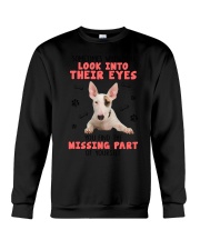 Bull Terrier Eyes 1406 Crewneck Sweatshirt thumbnail