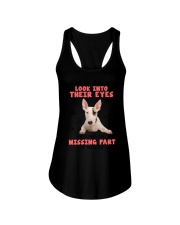 Bull Terrier Eyes 1406 Ladies Flowy Tank thumbnail
