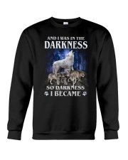 Wolf Became Darkness Crewneck Sweatshirt thumbnail