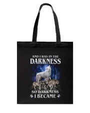 Wolf Became Darkness Tote Bag thumbnail