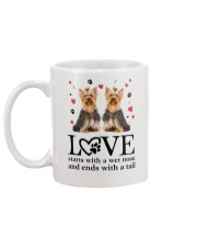 Yorkshire Terrier Love 1906 Mug back