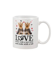 Yorkshire Terrier Love 1906 Mug front