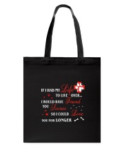 Rescue My Life Tote Bag thumbnail