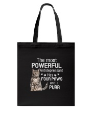 Cat Powerful paws 2006 Tote Bag thumbnail