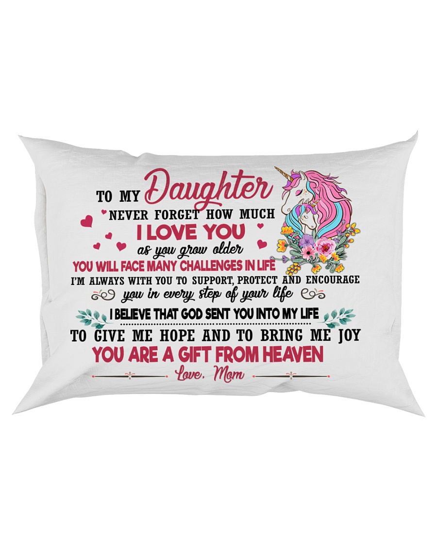 Unicorn You Are A Gift From Heaven 2409 Rectangular Pillowcase