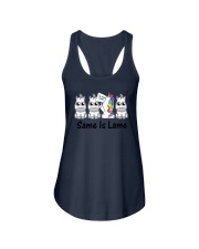 Unicorn Same is lame Ladies Flowy Tank thumbnail