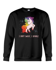 Unicorn sparkle Crewneck Sweatshirt thumbnail