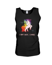 Unicorn sparkle Unisex Tank thumbnail