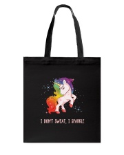 Unicorn sparkle Tote Bag thumbnail