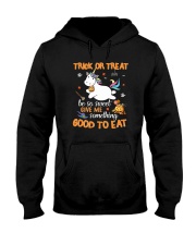 Unicorn trick or treat Hooded Sweatshirt thumbnail