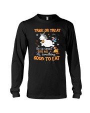 Unicorn trick or treat Long Sleeve Tee thumbnail