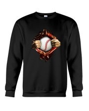 Baseball Scratch 2606 Crewneck Sweatshirt thumbnail